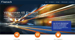 Desktop Screenshot of fleetech.se